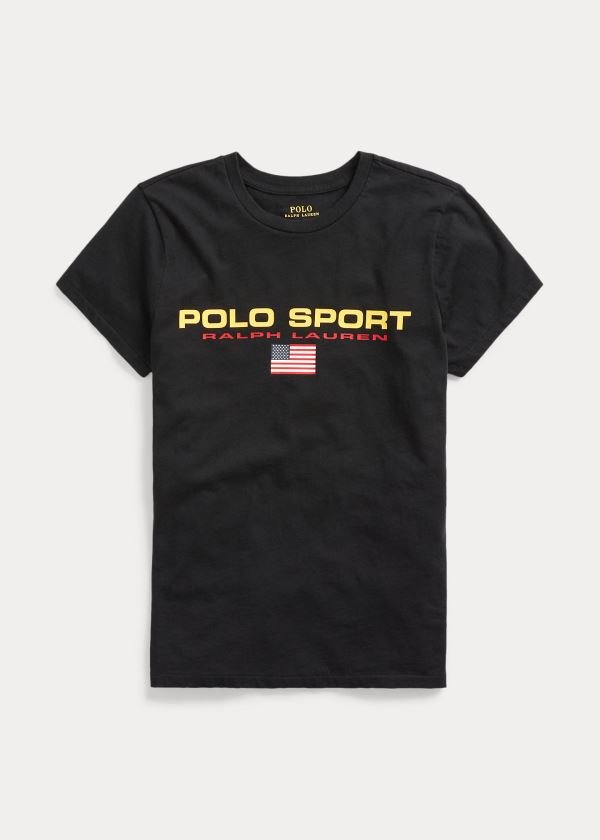 Women's Polo Ralph Lauren Polo Sport Crewneck T Shirts | 648702KPI